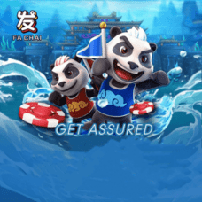 Player winning big on LUCK77 slot machine game